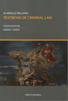Image for Textbook of criminal law