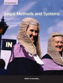 Image for Legal Methods and Systems: Text & Materials