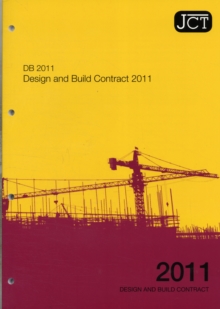 Image for Design and build contract 2011  : DB 2011