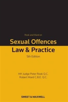 Image for Rook & Ward on sexual offences  : law and practice