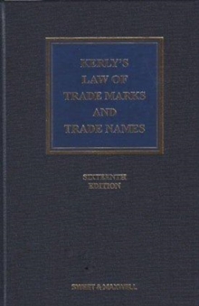 Kerly's Law of Trade Marks and Trade Names