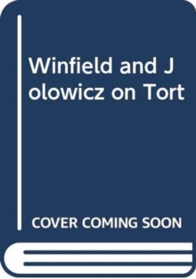 Image for Winfield and Jolowicz on tort