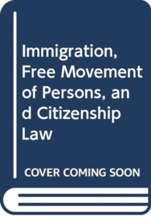 Image for IMMIGRATION FREE MOVEMENT OF PERSONS & C