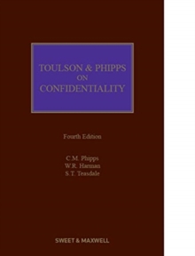 Image for Toulson & Phipps on Confidentiality