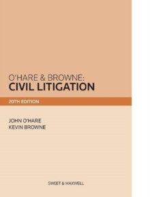 Image for O'Hare & Browne: Civil Litigation
