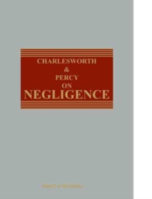 Image for Charlesworth & Percy on Negligence