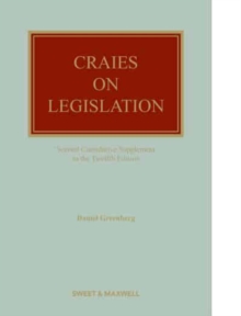 Image for Craies on Legislation