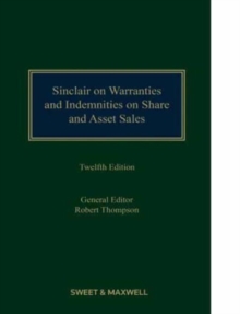 Sinclair on Warranties and Indemnities on Share and Asset Sales