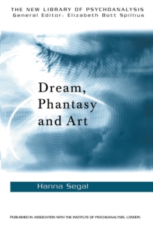 Image for Dream, Phantasy and Art