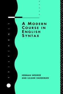 Modern Course in English Syntax