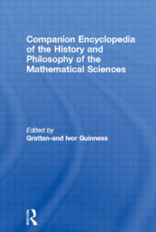 Image for Companion Encyclopedia of the History and Philosophy of the Mathematical Sciences