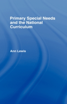 Primary Special Needs and the National Curriculum