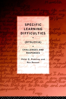 Image for Specific Learning Difficulties (Dyslexia)