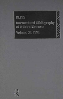 IBSS: Political Science: 1991 Vol 40
