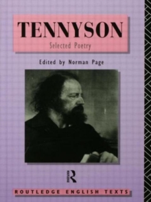 Image for Alfred, Lord Tennyson  : selected poetry