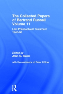 Image for The Collected Papers of Bertrand Russell, Volume 11
