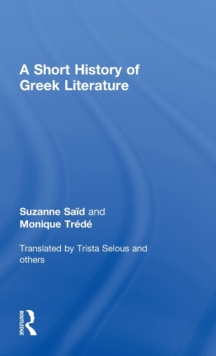 Image for A Short History of Greek Literature