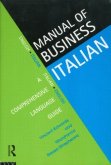 Image for Manual of business Italian  : a comprehensive language guide