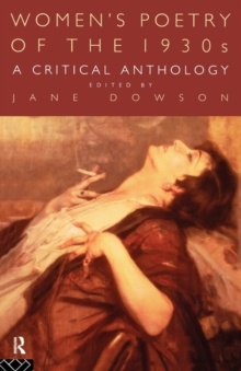 Women’s Poetry of the 1930s: A Critical Anthology