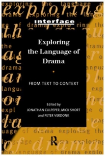 Image for Exploring the Language of Drama