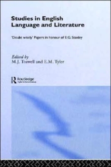 Studies in English Language and Literature