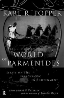 Image for The world of Parmenides  : essays on the presocratic enlightenment
