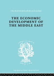 Economic Development of the Middle East