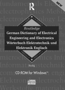 Image for German Dictionary of Electrical Engineering and Electronics : Worterbuch Elekrotechnik und Elektronik Englisch