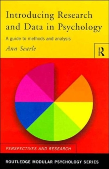 Image for Introducing research and data in psychology  : a guide to methods and analysis