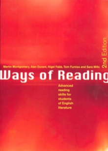 Image for Ways of reading  : advanced reading skills for students of English literature