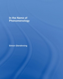 In the Name of Phenomenology