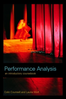 Image for Performance Analysis : An Introductory Coursebook