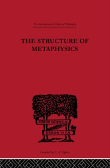 Structure of Metaphysics