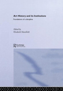 Art History and Its Institutions