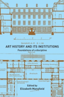 Art History and Its Institutions