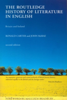 Image for The Routledge History of Literature in English