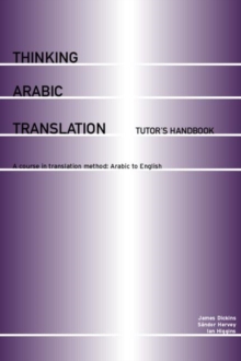 Image for Thinking Arabic Translation: Tutor's Handbook