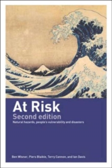 Image for At risk  : natural hazards, people's vulnerability and disasters