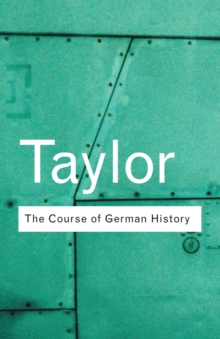 Image for The Course of German History