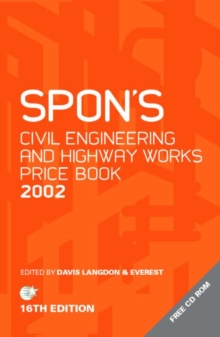 Image for Spon's Civil Engineering and Highway Works Price Book 2002