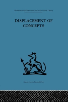 Image for Displacement of Concepts
