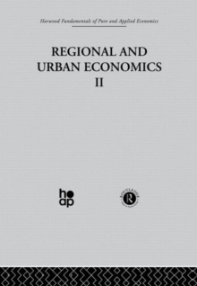 Image for R: Regional and Urban Economics II