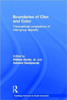 Boundaries of Clan and Color: Transnational Comparisons of Inter-Group Disparity