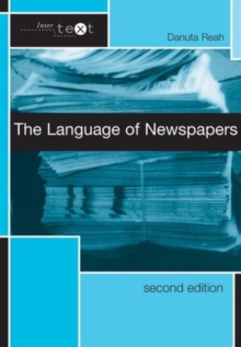 Image for The language of newspapers
