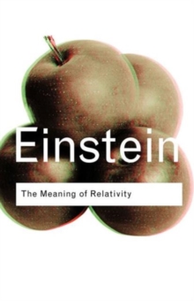 Image for The meaning of relativity