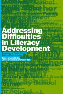 Image for Addressing Difficulties in Literacy Development