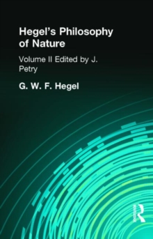 Image for Hegel's Philosophy of Nature