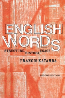 Image for English words  : structure, history, usage