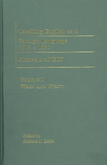 Image for Teaching English as a Foreign Language, 1912-1936