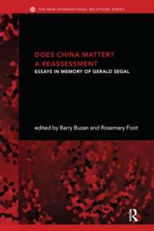 Image for Does China matter?  : a reassessment